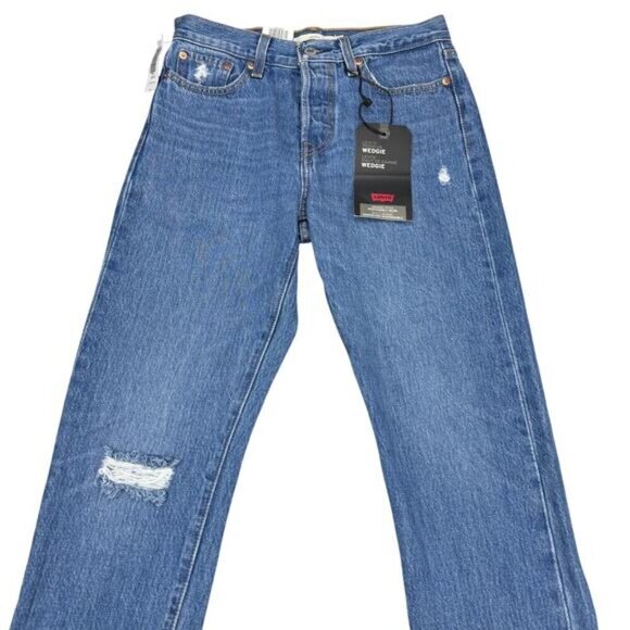 NWT LEVI'S Premium Wedgie Icon Size 25 Athens Hera - Picture 5 of 12